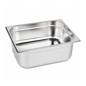 Mixkap GN 2/3-65 mm Paslanmaz Çelik Standart Gastronorm Küvet