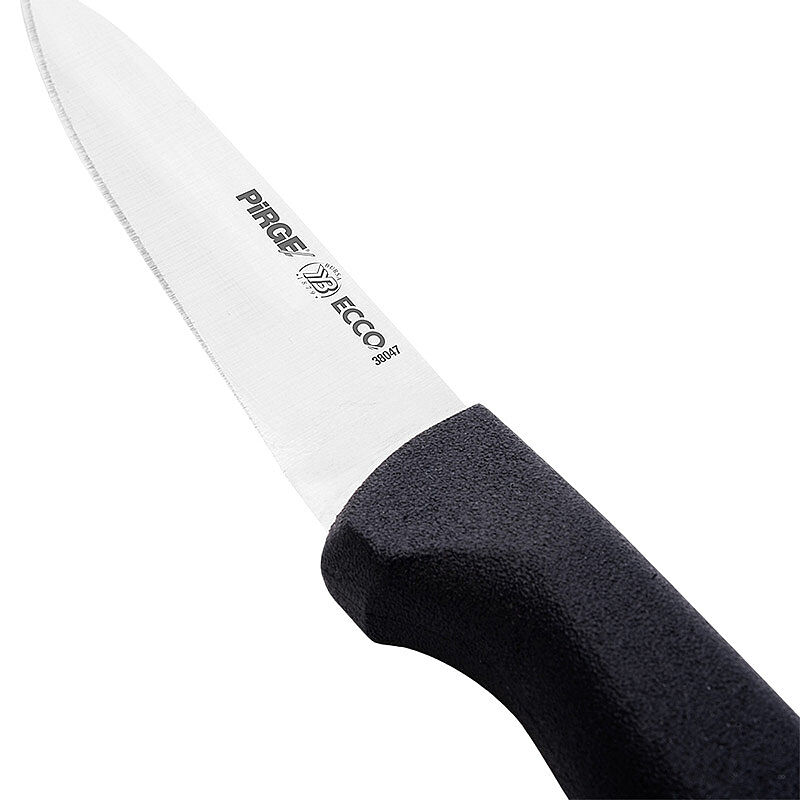 Pirge 38047 Ecco Sivri Sebze Bıçağı, 9 cm, Siyah - Görsel 3