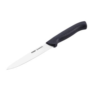 Pirge 38048 Ecco Sivri Sebze Bıçağı, 12 cm, Siyah
