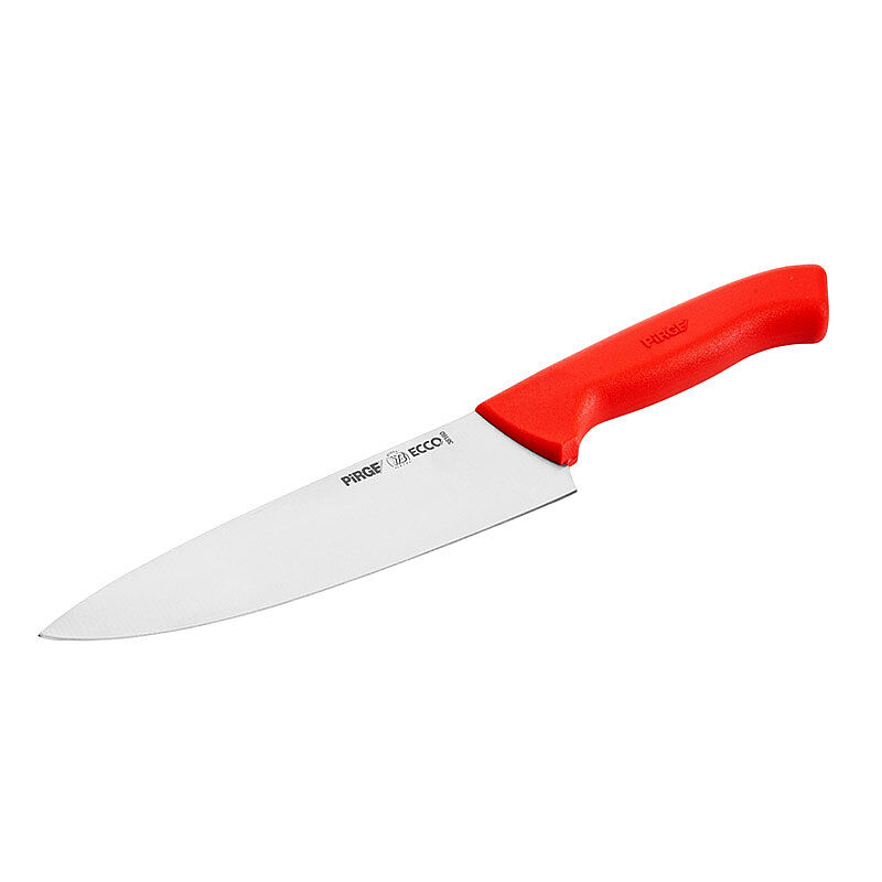 Pirge 38160 Ecco Şef Bıçağı, 19 cm, Kırmızı - Görsel 2