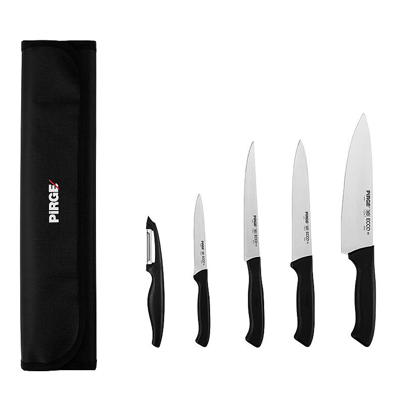 Pirge 38402 Çantalı 5'li Bıçak Seti - Görsel 2
