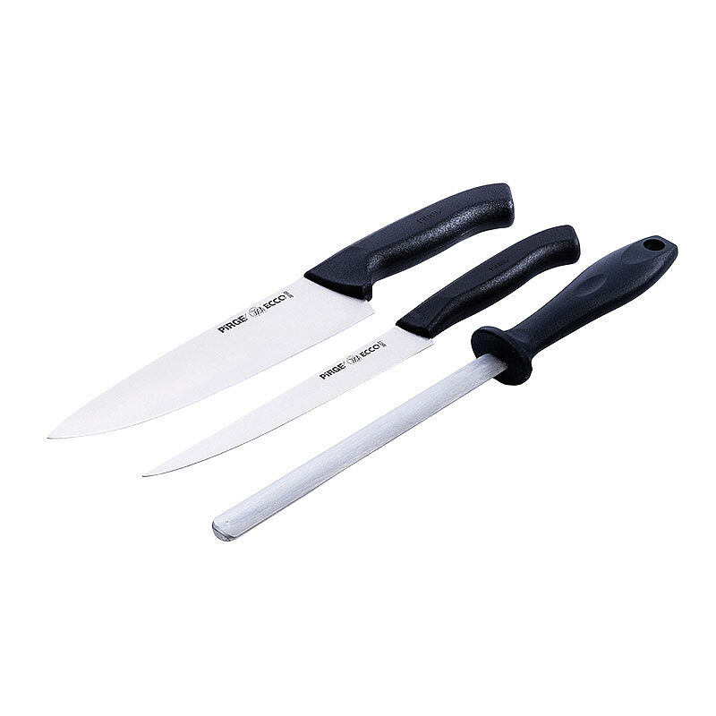 Pirge 38403 Çantalı 3'lü Bıçak Seti - Görsel 3