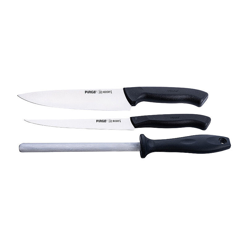 Pirge 38403 Çantalı 3'lü Bıçak Seti - Görsel 4