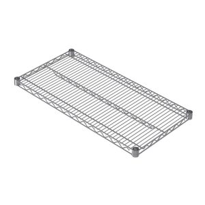 Portashelf Paslanmaz Çelik Tel Raf, 107x46 cm