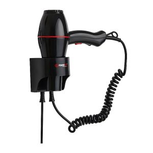 Powertec TR-301 Profesyonel Otel Tipi Saç Kurutma ve Fön Makinesi, 2500 W, Siyah