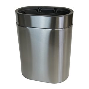 QuinSpin Paslanmaz Atık Kabı, 4 L, Inox
