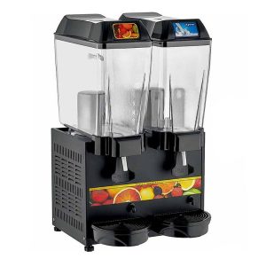 Remta ST12 Şerbet Soğutucu, 2 Hazneli, Şerbet+Şerbet, 20+20 L, Siyah
