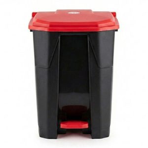Rindo PDK390 Pedallı Çöp Kovası, 50 L, Kırmızı