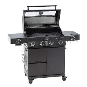 Rösle 25577 Videro PRO G4-S Vario Barbekü İstasyonu, Doğalgazlı, Siyah