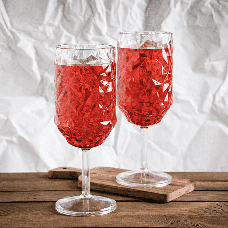 Rubikap Prizma Goblet Kadeh 250 ml, Şeffaf - Görsel 3