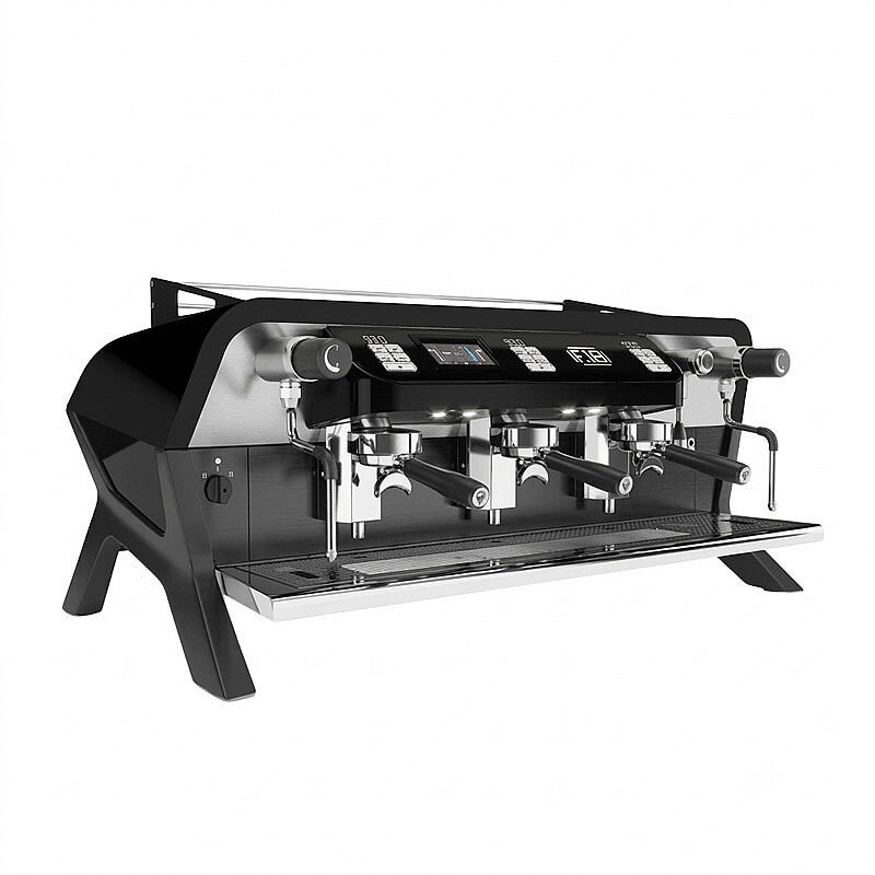 Sanremo F18 Tall Cup Tam Otomatik Espresso Kahve Makinesi, 3 Gruplu, Siyah