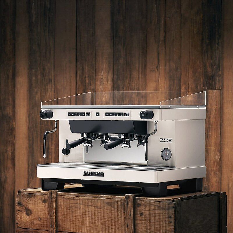 Sanremo Zoe Tall SED Tall Cup Tam Otomatik Espresso Kahve Makinesi, 2 Gruplu, Siyah - Görsel 3