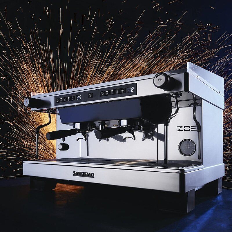 Sanremo Zoe Tall SED Tall Cup Tam Otomatik Espresso Kahve Makinesi, 2 Gruplu, Siyah - Görsel 5