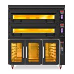 SGS MD 1200 2 Mayalandırma Kabinli Çok Amaçlı 2 Katlı Fırın, Elektrikli