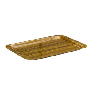 Tria TF 4875 KBG Kaymaz Kraft Dikdörtgen Tepsi, 48x75 cm, Meşe