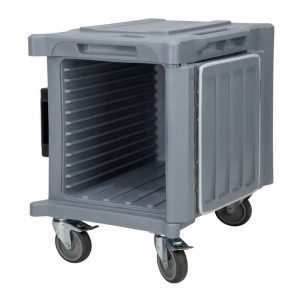 Tribeca TCB-600NW Önden Yüklemeli Tekerlekli Thermobox, 475x670x635 mm, Gri