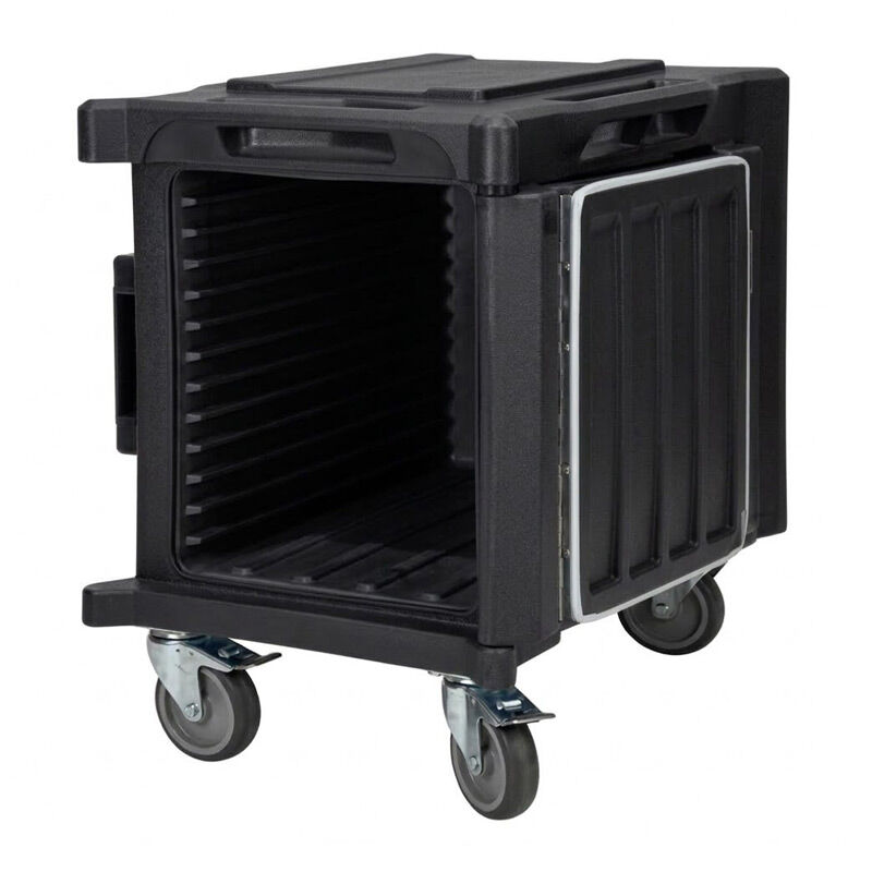Tribeca TCB-600NW Önden Yüklemeli Tekerlekli Thermobox, 475x670x635 mm, Siyah