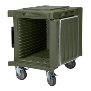 Tribeca TCB-600NW Önden Yüklemeli Tekerlekli Thermobox, 475x670x635 mm, Yeşil