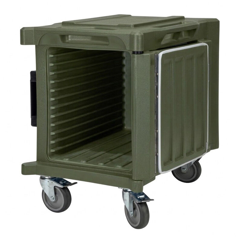 Tribeca TCB-600NW Önden Yüklemeli Tekerlekli Thermobox, 475x670x635 mm, Yeşil