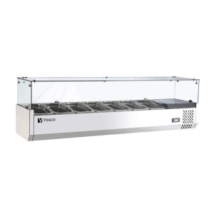 Vosco VFT-1500L2 6 Çekmeceli Saladbar, 150x39.5x44.5 cm