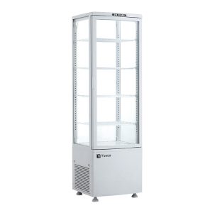 Vosco VFT-280L-B Dik Tip Soğuk Teşhir Dolabı, 280 L, Beyaz