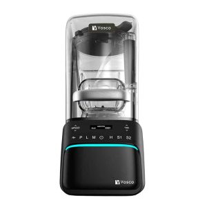 Vosco VHS-609C Dijital Gürültü Önleyici Bar Blender, 6 L, 1600 W, Siyah