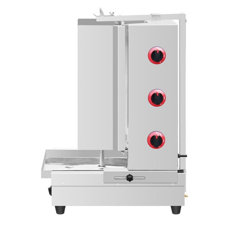 Vosco VKM-G3R Alttan Motorlu 3 Radyanlı Döner Makinesi, LPG - Görsel 4