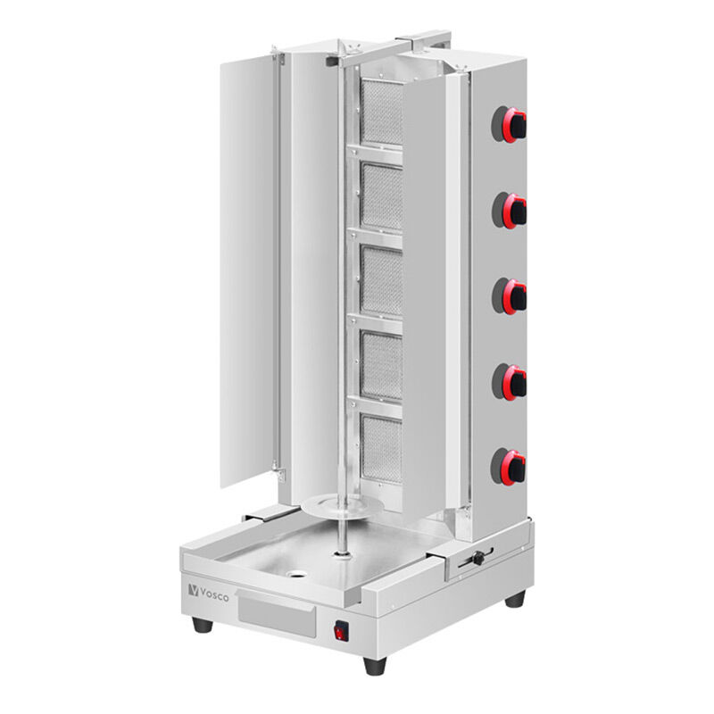 Vosco VKM-G5R Alttan Motorlu 5 Radyanlı Döner Makinesi, LPG