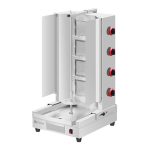 Vosco VKM-NG4R Alttan Motorlu 4 Radyanlı Döner Makinesi, Doğalgazlı