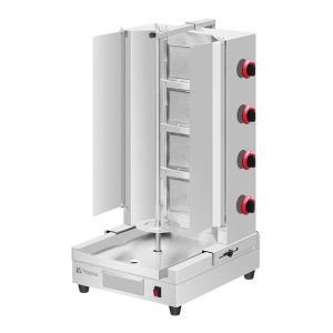 Vosco VKM-NG4R Alttan Motorlu 4 Radyanlı Döner Makinesi, Doğalgazlı