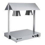 Vosco VLM-2S İki Isıtıcı Lambalı Sıcak Teşhir Ünitesi, 75x50x70 cm