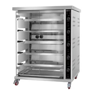 Vosco VWJG-5P 20 Piliç Kapasiteli Piliç Çevirme Fırını, Elektrikli