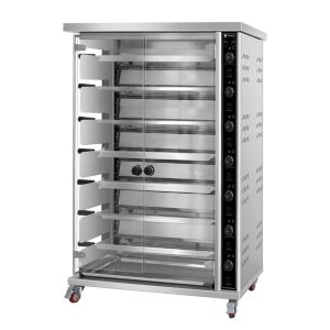 Vosco VWJG-7P 35 Piliç Kapasiteli Piliç Çevirme Fırını, Elektrikli
