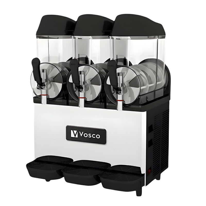 Vosco VXC-336 Ice Slush Makinesi, Üç Hazneli, 12+12+12 L
